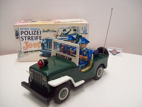 Jeep polizei streife 60er - "polizei, streife",