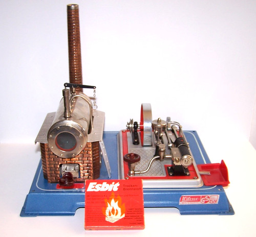 Alte wilesco dampfmaschine - wilesco, d