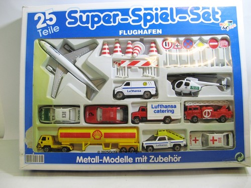 Super spiel set - super-spiel-set, flughafen