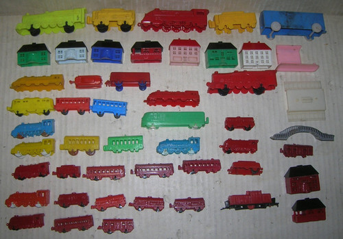 Konvolut kunststoff eisenbahn - kunststoff,