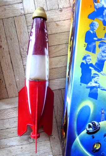 Weltraumrakete 50er jahre - v-x, weltraumrakete,