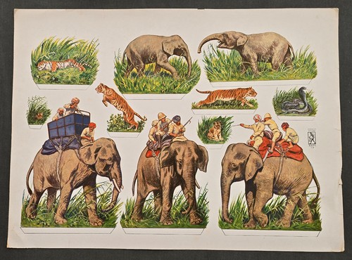 Tigerjagd aufstellbogen - tigerjagd,